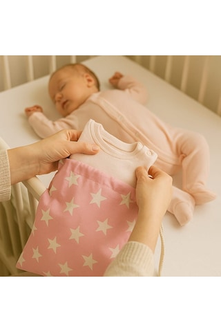 Bebek Bakım Çantası Pembe Pembe