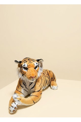 Peluş Kaplan 75 Cm Turuncu