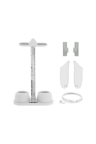 Artfulabode Meta Quest 3 Şarj Tabanı - Soğuk Rgb Beyaz Braketi