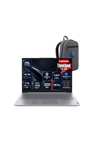 Lenovo ThinkBook 14 G8 IRL 21SG00L8TX-RNP19 i5-13420H 48 GB 2 TB SSD 14" W11P Dizüstü Bilgisayar