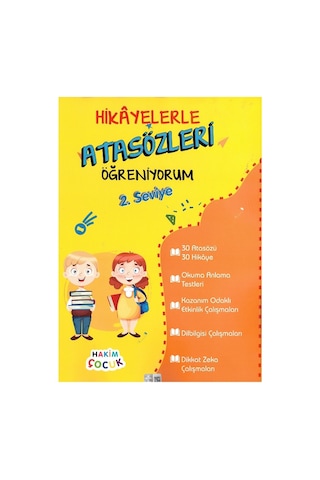 3.sınıflar İçin Hikayelerle Atasözleri Öğreniyorum 1 Ve 2 + Oku Anla Pekiştir