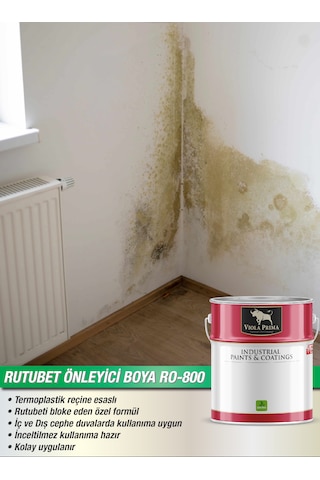 Viola Prima Rutubet Önleyici Boya Ro-800 - 0.85 Kg