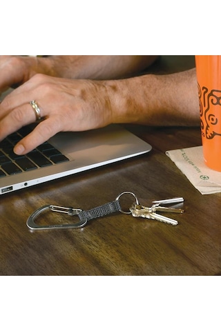 Nite Ize Slidelock Key Ring Carabiner 3 - Siyah