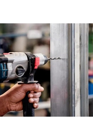 5 Adet Gri Matkap Ucu Seti, Dayanıklı Ve Uzun Ömürlü Kullanım İçin Tasarlandı