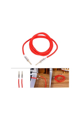 Kırmızı Aux Kablo Yongtao