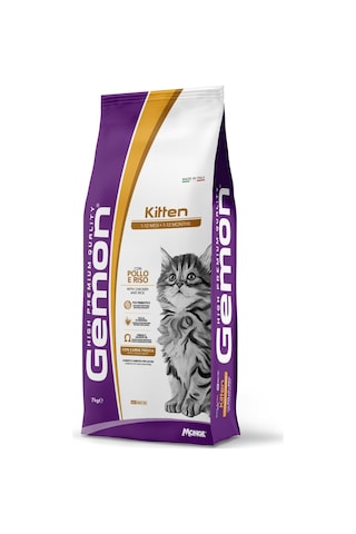 Gemon Kitten Tavuklu Pirinçli Yavru Kedi Maması 7 Kg Gemon Kitten Tavuklu Pirinçli Yavru Kedi Maması 7 Kg