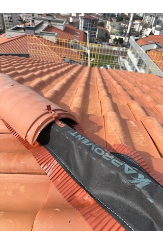 Kaprovent Eco Mahya Havalandırma Bandı Gül Kurusu 310mm X 5m