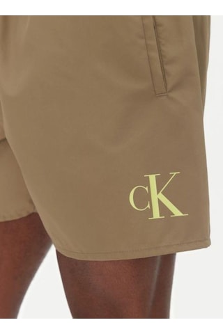 Calvin Klein Şort-7676 Yeşil