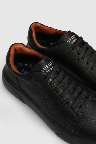 Lufian Tommy Erkek Sneaker Ayakkabı Siyah Siyah 111230287100100
