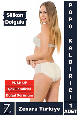 Özel Üretim İz İç Göstermez Push Up Kaymaz Popo Kaldıran Şekillendiren Destekleyici Dolgulu Korse Beyaz