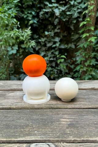 Rufus Concept Küre 6cm Çap Silikon Mum Kalıbı