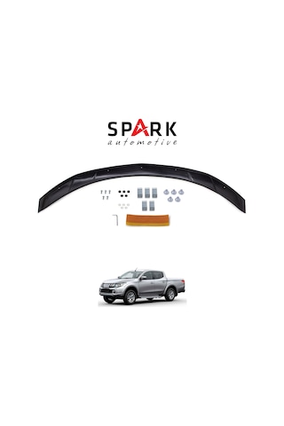 Mitsubishi L200 2015-2019 Yıl Aralığı Uyumlu Kaput Rüzgarlığı 3mm