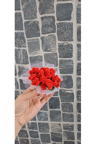 20 Adet - Hediyelik Magnet - Mini Buket Magnet- Nikah Hatırası , Söz Hatırası