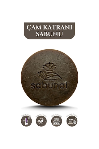 Sabunal Çam Katranı Sabunu 2 Adet - Hassas Ciltler İçin Doağl Bakım Sabunu