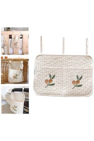 Suntek Bebek Bezi Çantası Asılı Saklama Zeytin-büyük Bej