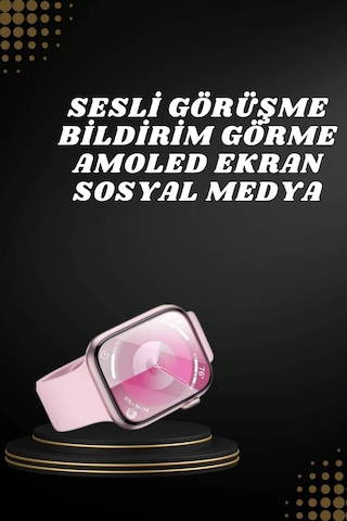 Akıllı Saat İos Uyumlu Andorid Destekli Titreşimli Gps Özelliği Bildirim Özelliği