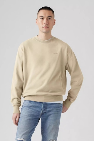 Levi's Erkek Bisiklet Yaka Relaxed Sweatshirts A9244-0005 Bej