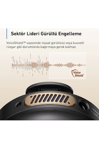 Anker Ankerwork M650 Kablosuz Yaka Mikrofonu Siyah