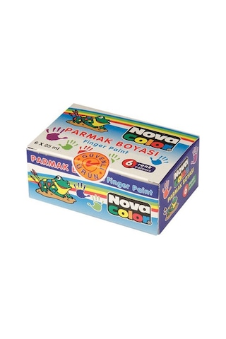 Nova Color Parmak Boyası 25cc 6'lı Nc-138