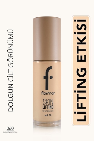 Flormar Skin Lifting SPF'li  Fondöten 060 Golden Neutral