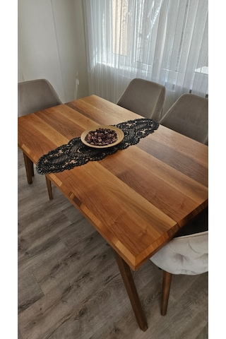 Desenli Tül Güpürlü Şık Renk Renk Runner