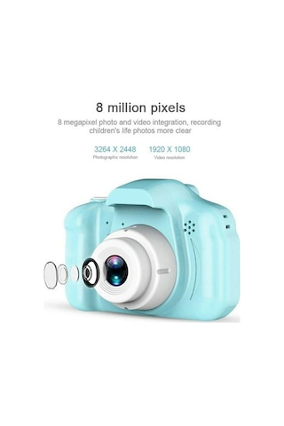 Torima Mini 1080p HD  2.0 inç Ekran﻿﻿ Çocuk Kamera Dijital Fotoğraf Makinesi