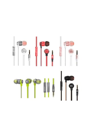 JBL T180A Pure Bass Mikrofonlu Kablolu Kulakiçi Kulaklık