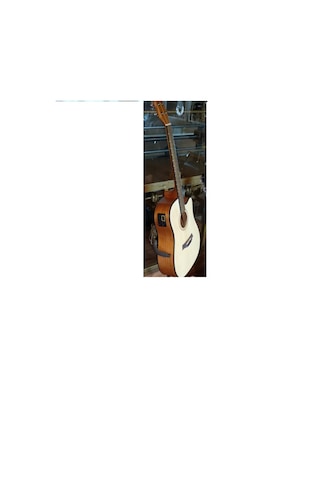 Wınzz Masif Maun Ağacı Jumbo Kasa Elektro Akustik Gitar-Kılıflı