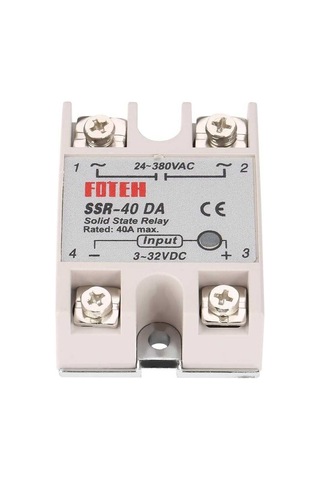 Ssr-40da 40a Sıcaklık Kontrol Katı Hal Rölesi Ssr