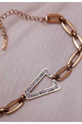 Giftworld Çelik Gold Marka Bileklik