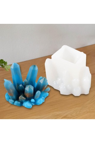 Suntek Silikon Küme Kalıp Kristal Reçine Kalıp El Sanatları