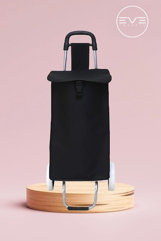 Lüks Pazar Arabası Ses Yapmaz Tekerlekli, Su Geçirmez Çantalı