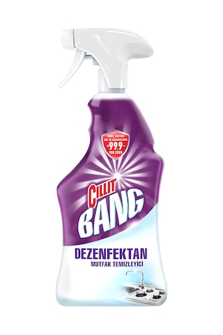 Cillit Bang Dezenfektan Mutfak Yağ ve Kireç Çözücü Sprey 750 ML