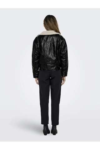 Only Onlanita Bonded Biker Otw Kadın Mont-27673 - Siyah