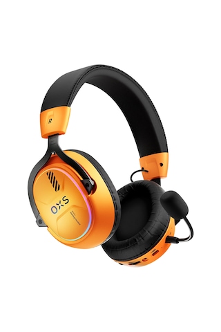Oxs Storm G2 Turuncu Rgb Ps5 Uyumlu 7.1 Virtual Surround Kablosuz Gaming Kulaklık