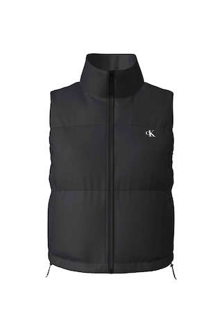 Calvin Klein Yüksek-parlak Kadın Siyah Şişme Yelek-11112 Siyah