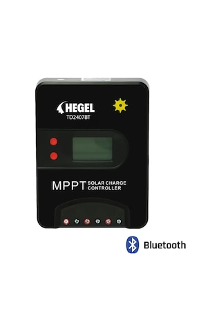 Hegel 40a Bluetooth'lu Mppt Şarj Kontrol Cihazı