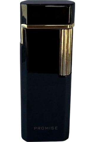 Promise Twiggy Siyah Gold Metal Soft Flame Çakmak