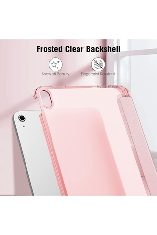 İpad 11. Nesil A16 11inç/10.nesil 10.9inç 2025 Uyumlu Kılıf Flip Cover Kalem Bölmeli Case