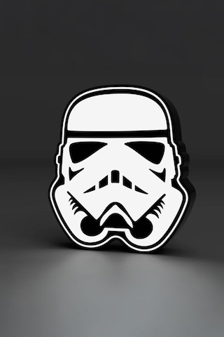 Star Wars Stormtrooper Dekoratif Tasarımlı Gece Lambası Çok Renkli