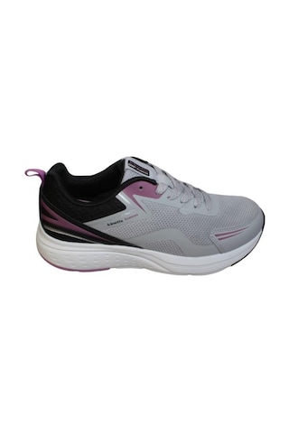 Kinetix Kadın Beyaz Gri Runnıng Fileli Sneaker Spor Yürüyüş Ayakkabısı 001