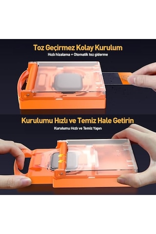 Watch Uyumlu 5d Easyflex 2 Adet Ekran Koruyucu, Flexi, Kolay Kurulum, Tam Kaplayan, Yüksek Hassasiyetli, Slim 41 Mm