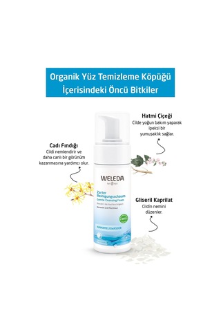 Weleda Organik Yüz Temizleme Köpüğü 150 ML