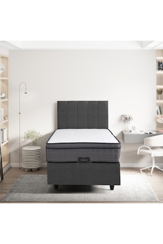 Basic Plus Yatak Baza Başlık Seti 3 Ü Bir Arada Konuma Özel Teslimat 90 x 190 CM