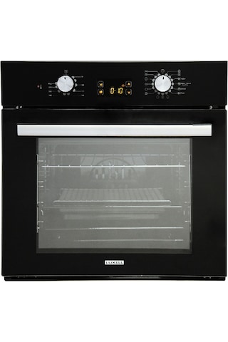 Luxell B66-SGF3 15 Programlı Siyah Opall Ankastre Fırın