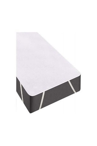 Altın Karma 160x200 Cm Köşe Lastikli Sıvı Geçirmez Pamuk Alez Beyaz