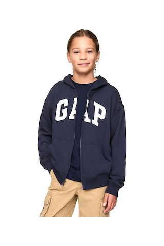 Gap V-bas Herıtage Po Çocuk Lacivert Sweatshirt 645418-000-11346 Lacivert