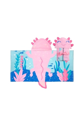 Stephen Joseph Kız Çocuk Plaj Havlusu Axolotl Pembe Sj100483 0 - 24 Ay