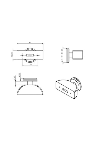 Artemis Duşakabin Teker Rulman 2 Kapılık
