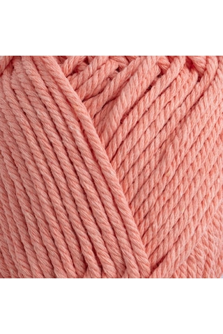 Kürkçü Han Cotton Comfort 100gr Pamuklu Makrome Punch Amigurumi Örgü İpi - Pudra Pembesi